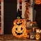Northlight LED Lighted Jack-O-Lanterns in Witch's Hat Outdoor Halloween Decoration - 34"